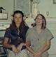 Lauriane and Kay at the Bay in 1969